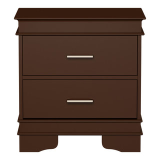 Nightstand Set 2 Drawers Nightstands And Bedside Tables Houzz