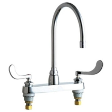 Chicago Faucets 1100-GN8AE35-317AB Commercial Grade High Arch - Chrome