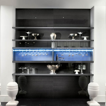 Luxury Dark Black Modern Kitchen By Darash Collection