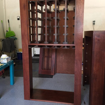 Custom Wine Cellar Fabrication: Precision Woodworking & Finishing