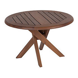 Jenson Liesure Topaz Round Side Table - Outdoor Side Tables