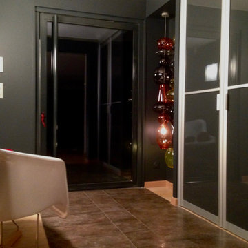 Rénovation de l'entrée d'une maison