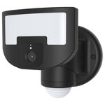 Versonel - Nightwatcher VSL95 Robotic Motion WiFi Security Light Camera, Black - Protect the outside of your home or business with the patented robotic security motion tracking of the Versonel Nightwatcher VSL95 with WiFi Camera. While many security lighting units will detect motion, the VSL95 will move and physically follow the motion of any intruder or disturbance to add an extra element of surveillance and deterrence as well as record any motion. The weatherproof Versonel Nightwatcher VSL95 senses motion, turns on the light and uses its 3 sensor zones to follow that movement up to 240° around the unit. Intruders will have the light follow their every move giving the illusion they are being watched live!
