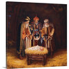 "Wise Men Still Seek Him" Wrapped Canvas Art Print, 16"x16"x1.5"