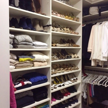 "Covering it All" Walk In Closet