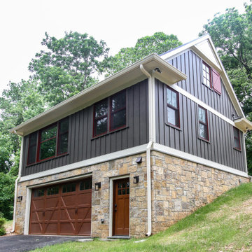 Custom Home Build: Carriage House with Rustic Charm and Modern Amenities in Midd