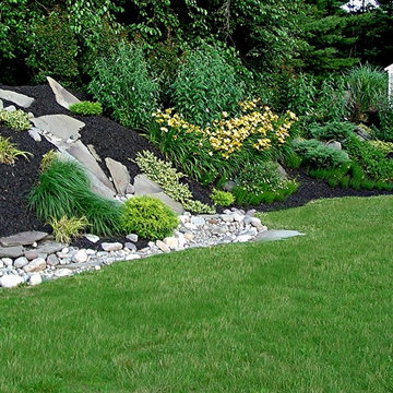 Shed and Landscape Berm