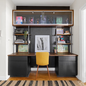 Eclectic Home Office