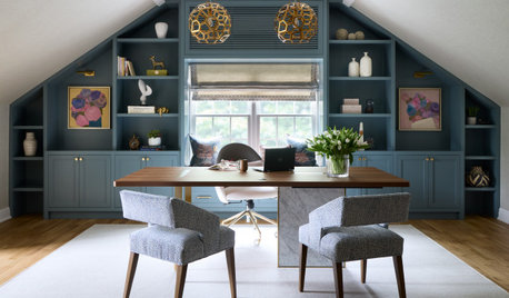 6 New Home Offices With Built-In Storage
