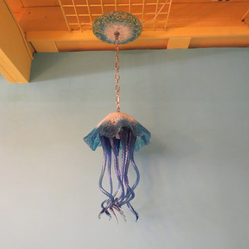 Blown Glass Jellyfish Commission : Florida