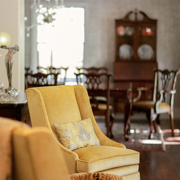 Mid-century Ranch Conversion to Neoclassical