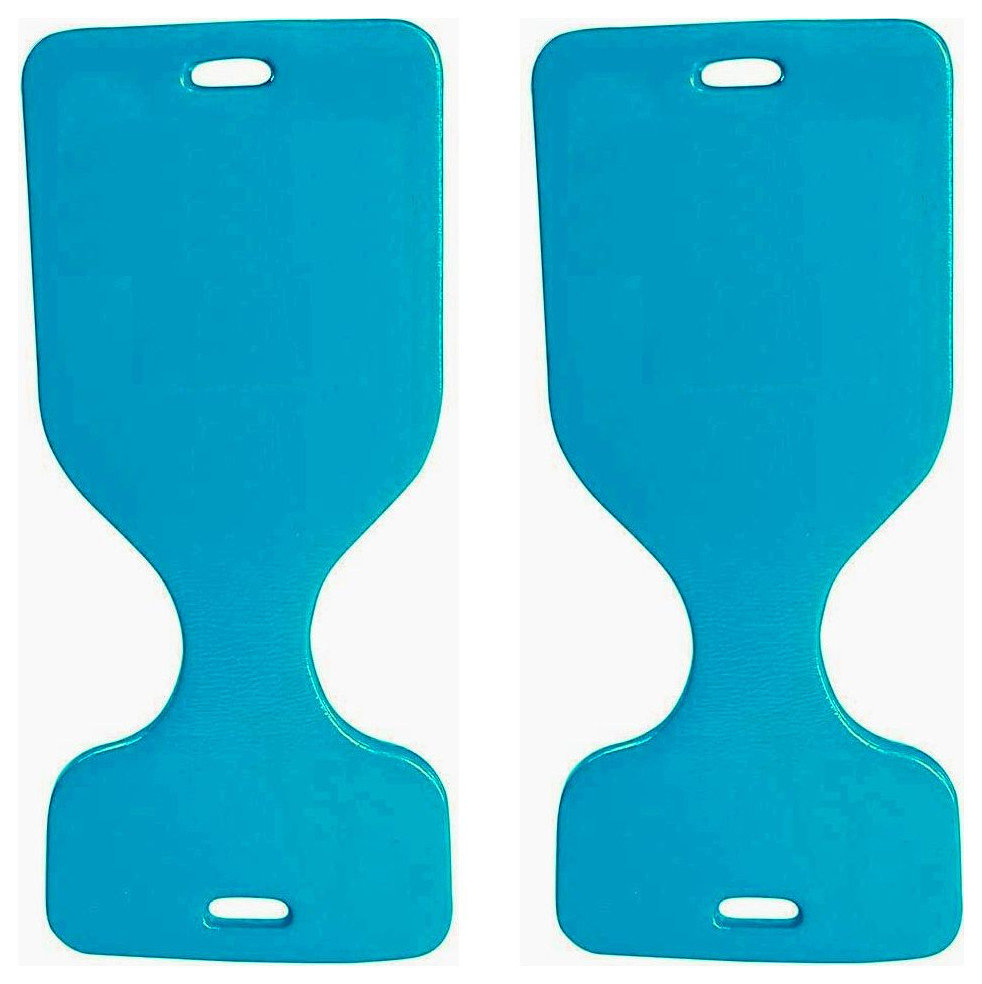 VOS Solid Water Saddle Float in Sonic Seafoam - 2 Pack - Modern - Pool ...
