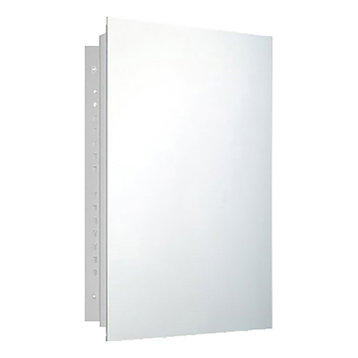 Deluxe Series Medicine Cabinet, 18"x24", Polished Edge, Recessed