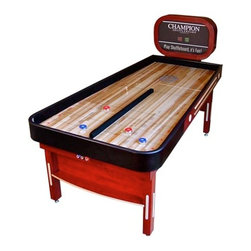Champion Bank Shot Shuffleboard Table - Game Tables