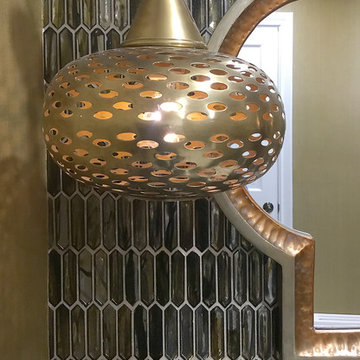 Moroccan Inspired Powder Room