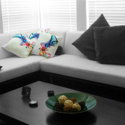 Modern House Decoration Color Smoke Throw Pillows - Decorative Pillows