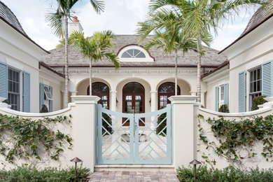 Transitional exterior home photo