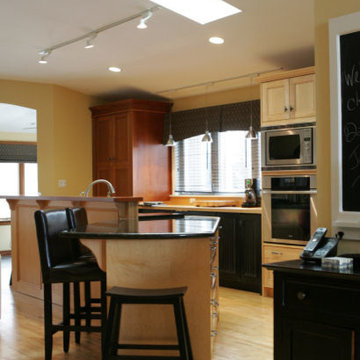 Contemporary Great Room and Kitchen
