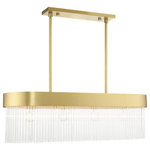 Livex Lighting - Livex Lighting 49826-33 Norwich - Four Light Chandelier - No. of Rods: 6  Canopy IncludedNorwich Four Light C Solid Gold Soft GoldUL: Suitable for damp locations Energy Star Qualified: n/a ADA Certified: n/a  *Number of Lights: Lamp: 4-*Wattage:60w Medium Base bulb(s) *Bulb Included:No *Bulb Type:Medium Base *Finish Type:Solid Gold