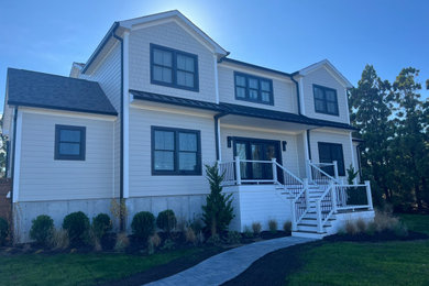 Inspiration for an exterior home remodel in New York