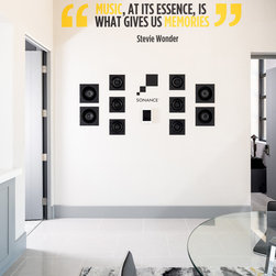 Sonance speaker wall demo room - Home Electronics