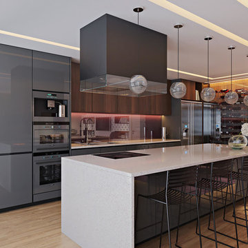 Home Interior Design: Modern and Lovely. Rendering by ArchiCGI