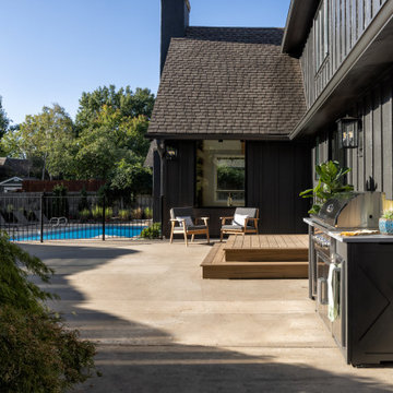 A Father's Fairytale Castle: Backyard