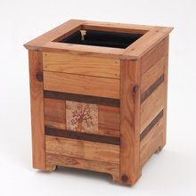 Redwood Planters