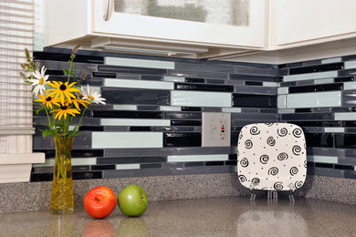 Kitchen - contemporary kitchen idea in New York