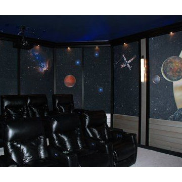 Home Theater - Space Theme