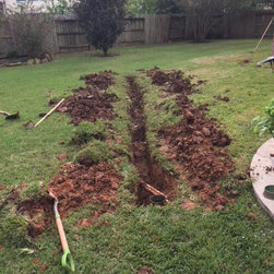 French Drain Installation - Watering And Irrigation Equipment