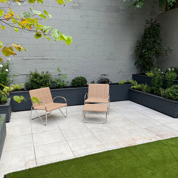 Garage Rooftop Container Garden
