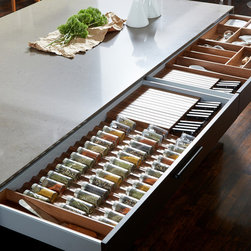 Poggenpohl storage solutions - Kitchen Drawer Organizers