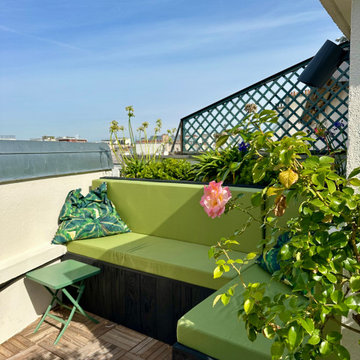 Aménagement toit-terrasse à Paris 6ème