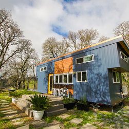 Tiny Home - Siding And Stone Veneer