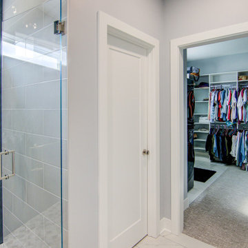 Primary Bath Retreat with Zero-Entry Shower and Heated Floors