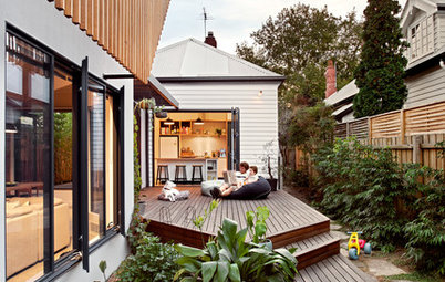 A Modest Cottage on a Narrow Site Gets an Ingenious Addition