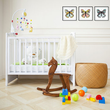 Nursery Accents - Framed Butterfly