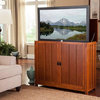 Elevate Anyroom Lift Cabinet for 50" Flat Screen TV - Mission Style