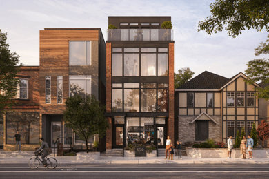 Inspiration for an exterior home remodel in Vancouver