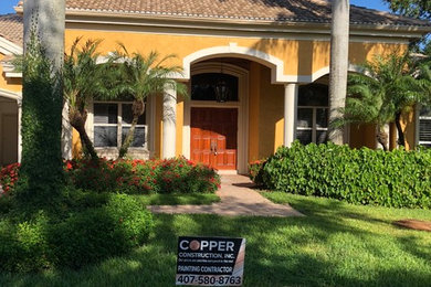 Example of an exterior home design in Miami