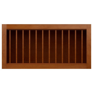 Sunny Wood ESW3015PL-A Ellisen 30" x 15" Plate Holder Wall - Amber Spice