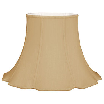 Scalloped Oval Bell Designer Lampshade