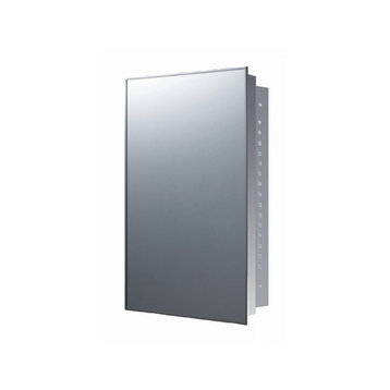 Stainless Steel Series Medicine Cabinet, 18"x24", Recessed Mounted