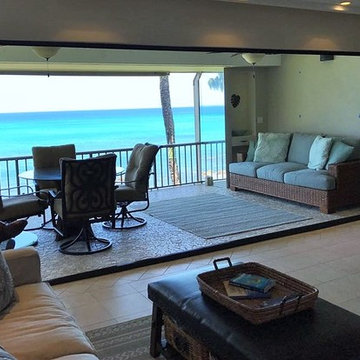Haiku, Maui Premier Frameless Folding Doors