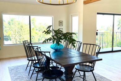 Design ideas for a dining room in Los Angeles.