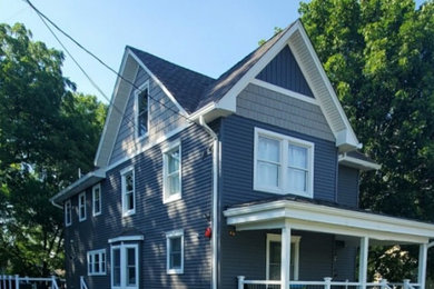 Inspiration for an exterior home remodel in New York