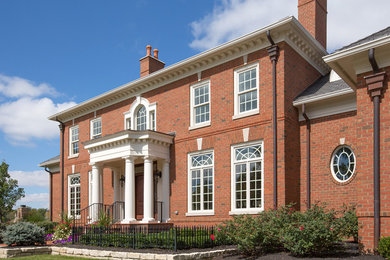 Elegant exterior home photo in Columbus