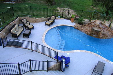 Example of a classic pool design in Austin