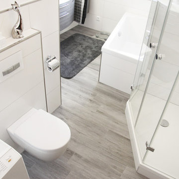 Modernisierung eines Badezimmers in München - Milbertshofen-Am Hart